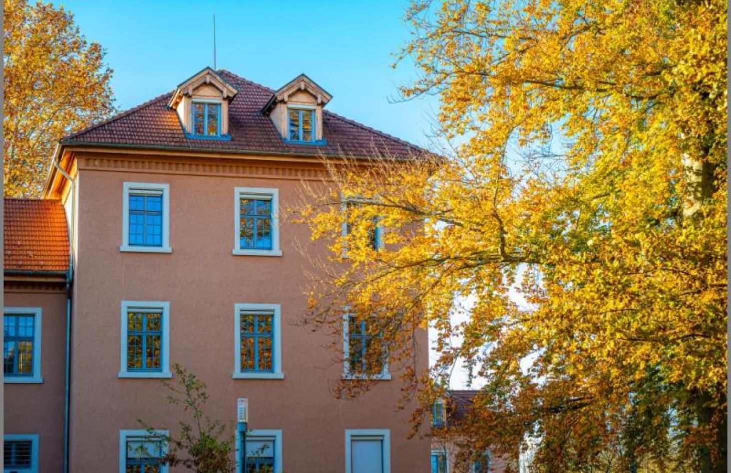 Hausansicht Ost von Altbauflair und Lebensqualität! Schicke 4-Zimmer-ETW mit Balkon, Garage und Stellplatz in Achern bei Dhonau Immobilien-Makler Ortenau