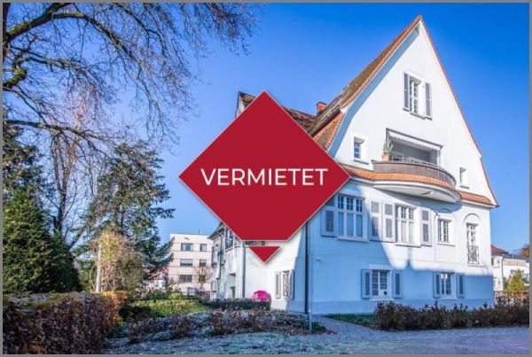 vermietet von Großzügige Wohnung im 1 OG in denkmalgeschützter Villa in Achern bei Dhonau Immobilien-Makler Ortenau