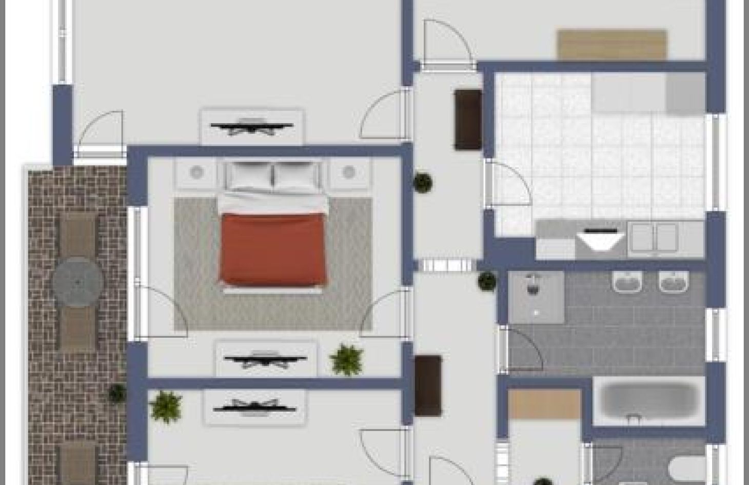 Obergeschoss von Gepflegtes, großes Dreifamilienhaus! Überwiegend leer in schöner Wohnlage! in Bühl-Vimbuch bei Dhonau Immobilien-Makler Ortenau