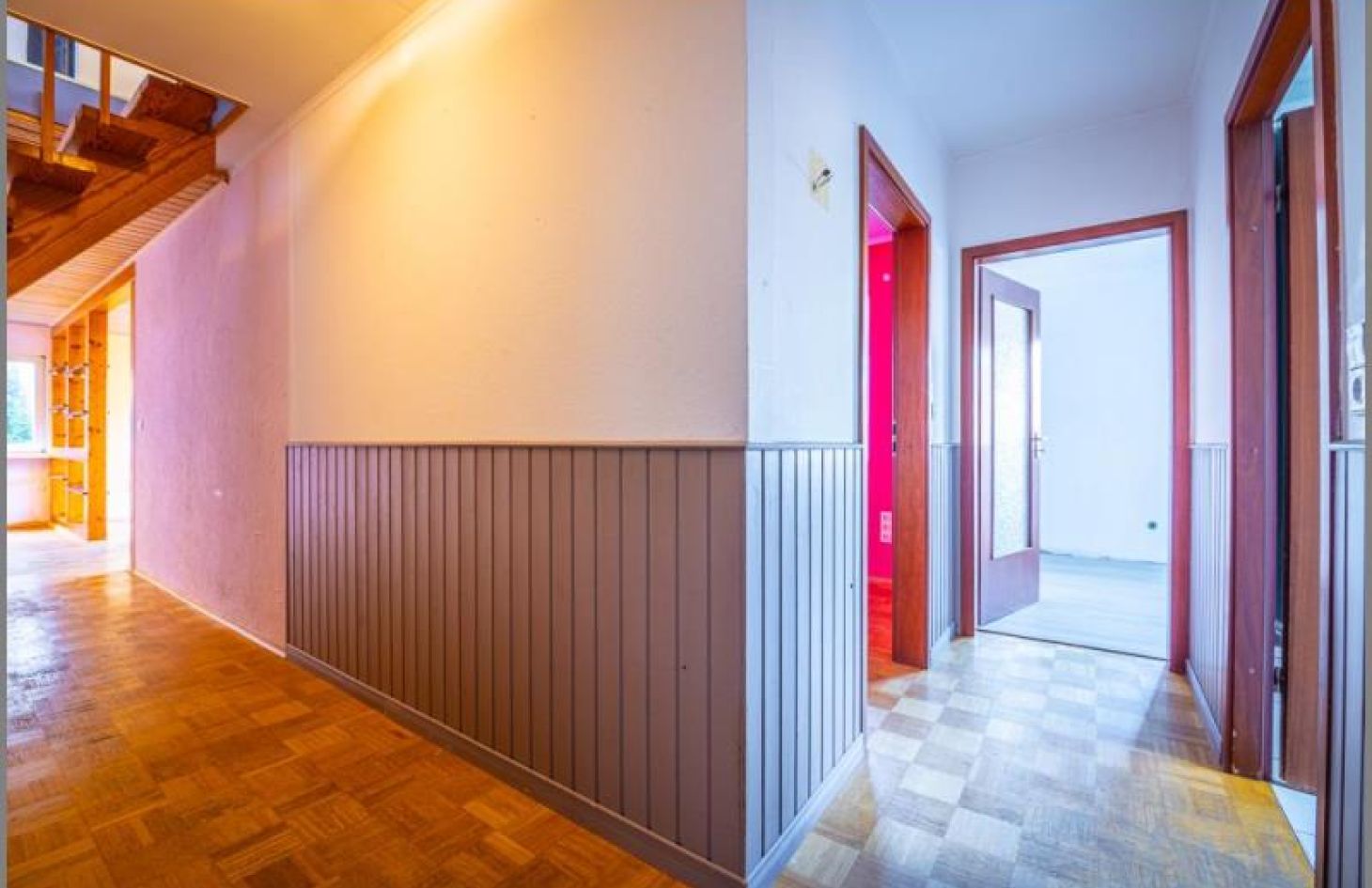 Schlafbereich EG von Einfamilienhaus mit ELW in ruhiger Wohnlage in Lauf bei Dhonau Immobilien-Makler Ortenau