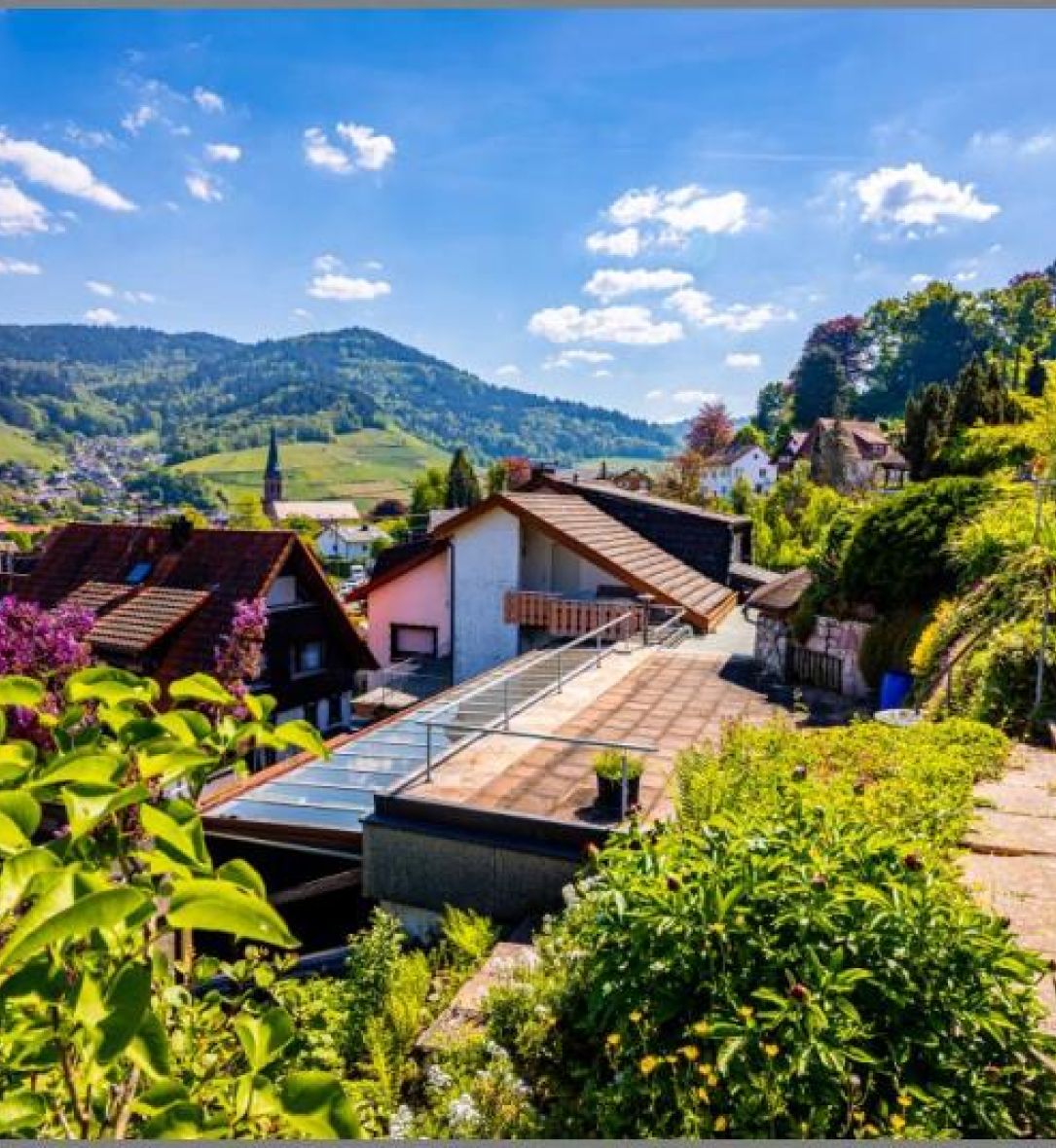 Wohnen am Schlossberg von Wohnhaus & Airbnb! 6 Appartements, Terrassen, Lagerräume, Stellplätze! in Kappelrodeck bei Dhonau Immobilien-Makler Ortenau