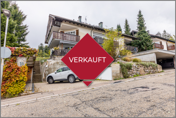 verkauft von Schicke 2-Zimmer-ETW mit EBK, Carport, Terrasse, Fernsicht in Höhenlage in Sasbachwalden bei Dhonau Immobilien-Markler Ortenau