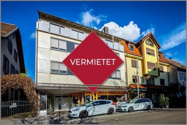 Vermietet von Großes Ladenlokal direkt an der Hauptstraße  in Achern bei Dhonau Immobilien-Makler Ortenau