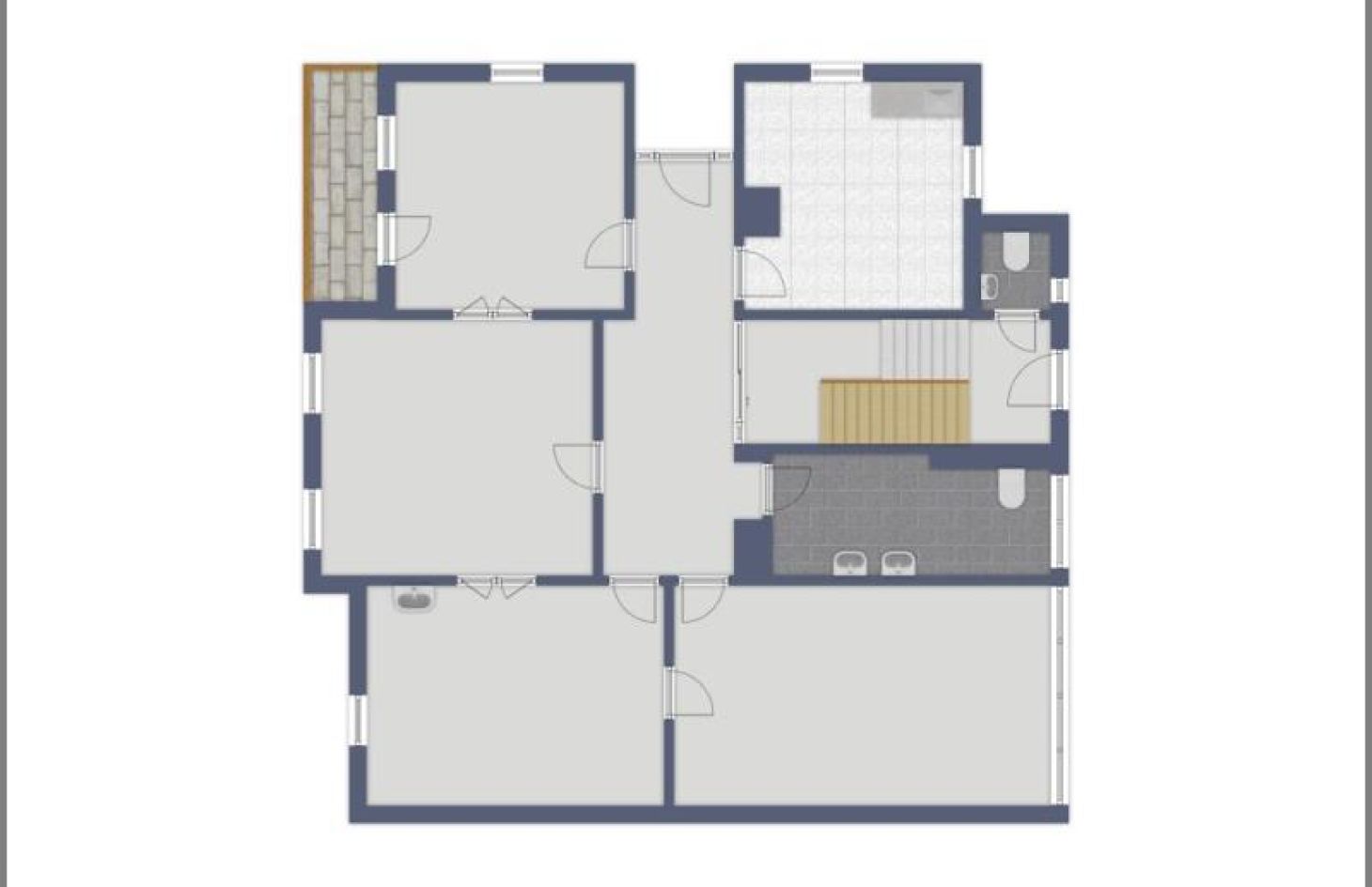 Erdgeschoss von Elegante Altbau-Stadtvilla mit 3 Wohnungen / Praxis. 125 Jahre erstklassig! in Achern / Stadt bei Dhonau Immobilien-Makler Ortenau