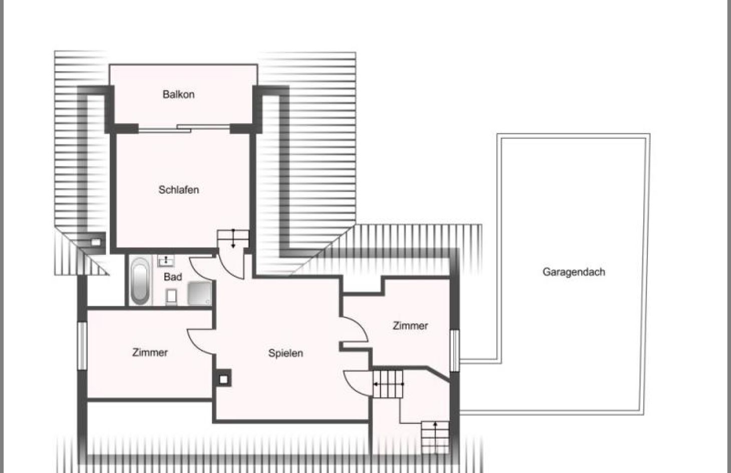 Dachgeschoss von Großartig! Sehr gepflegtes Einfamilienhaus in begehrter Lage mit Anbau u. Garten in Achern bei Dhonau Immobilien-Makler Ortenau