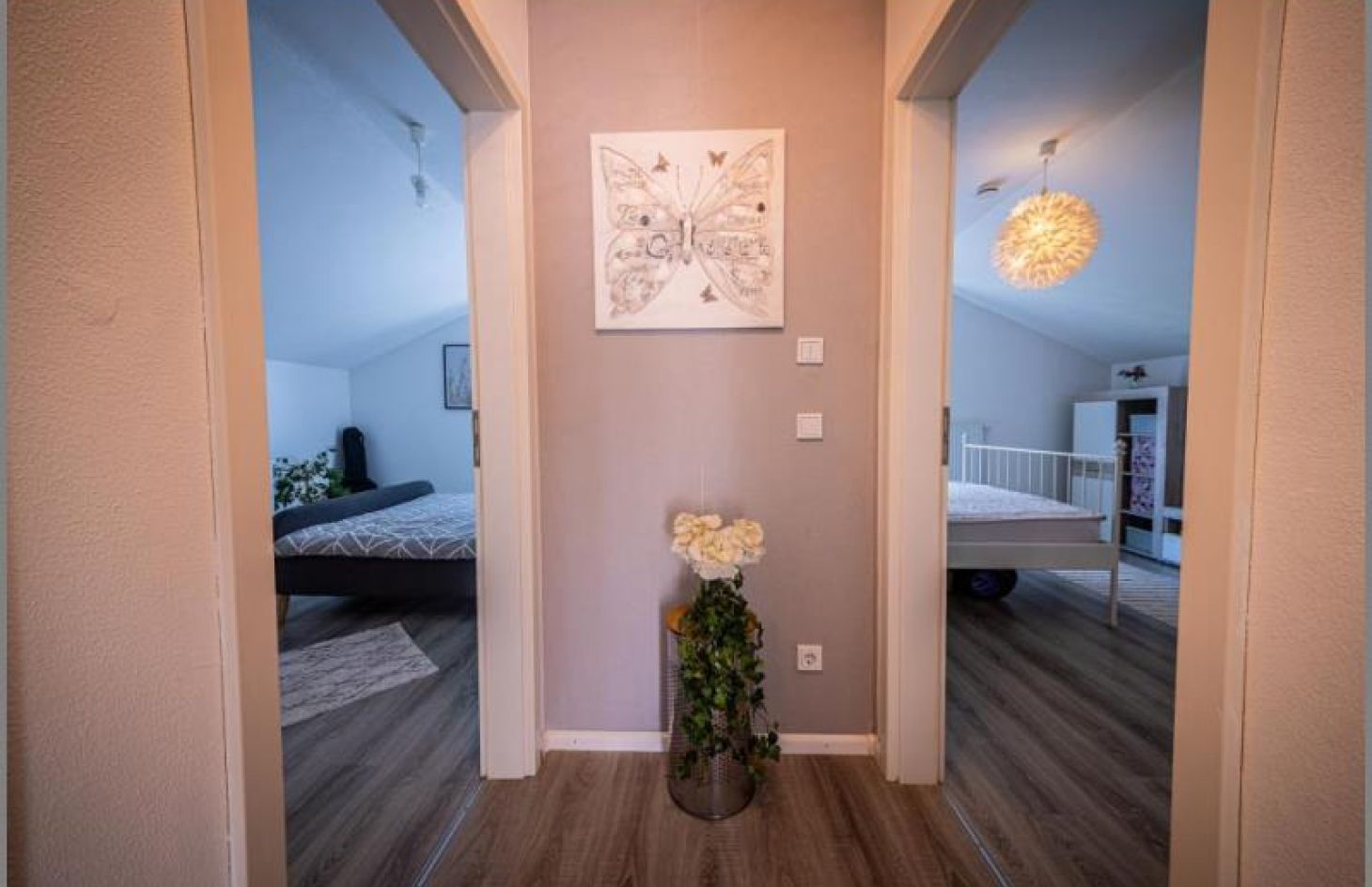 Diele DG von Modernes Einfamilienhaus 2016 mit 4 Schlafzimmern und tollem Grundstück in Rheinau-Rheinbischofsheim bei Dhonau Immobilien-Makler Ortenau