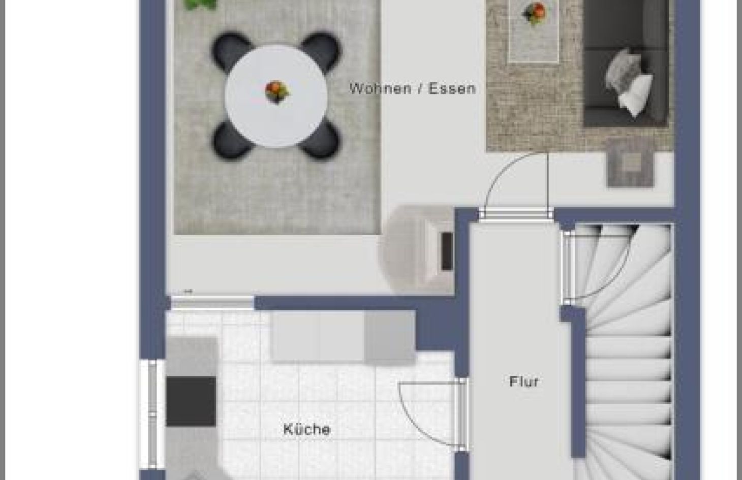 Erdgeschoss von Wohnliche Doppelhaushälfte - Gemütliches Zuhause in begehrter Lage! in Sasbach bei Dhonau Immobilien-Makler Ortenau