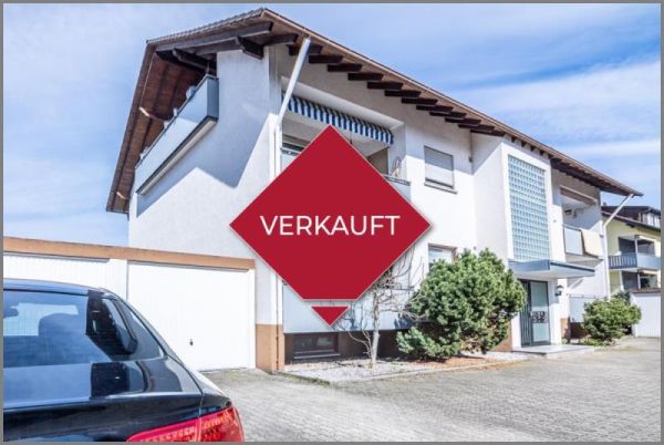 verkauft von Schöne 3-Zimmer-EG-Wohnung mit Südbalkon und Garage in Ottersweier bei Dhonau Immobilien-Makler Ortenau