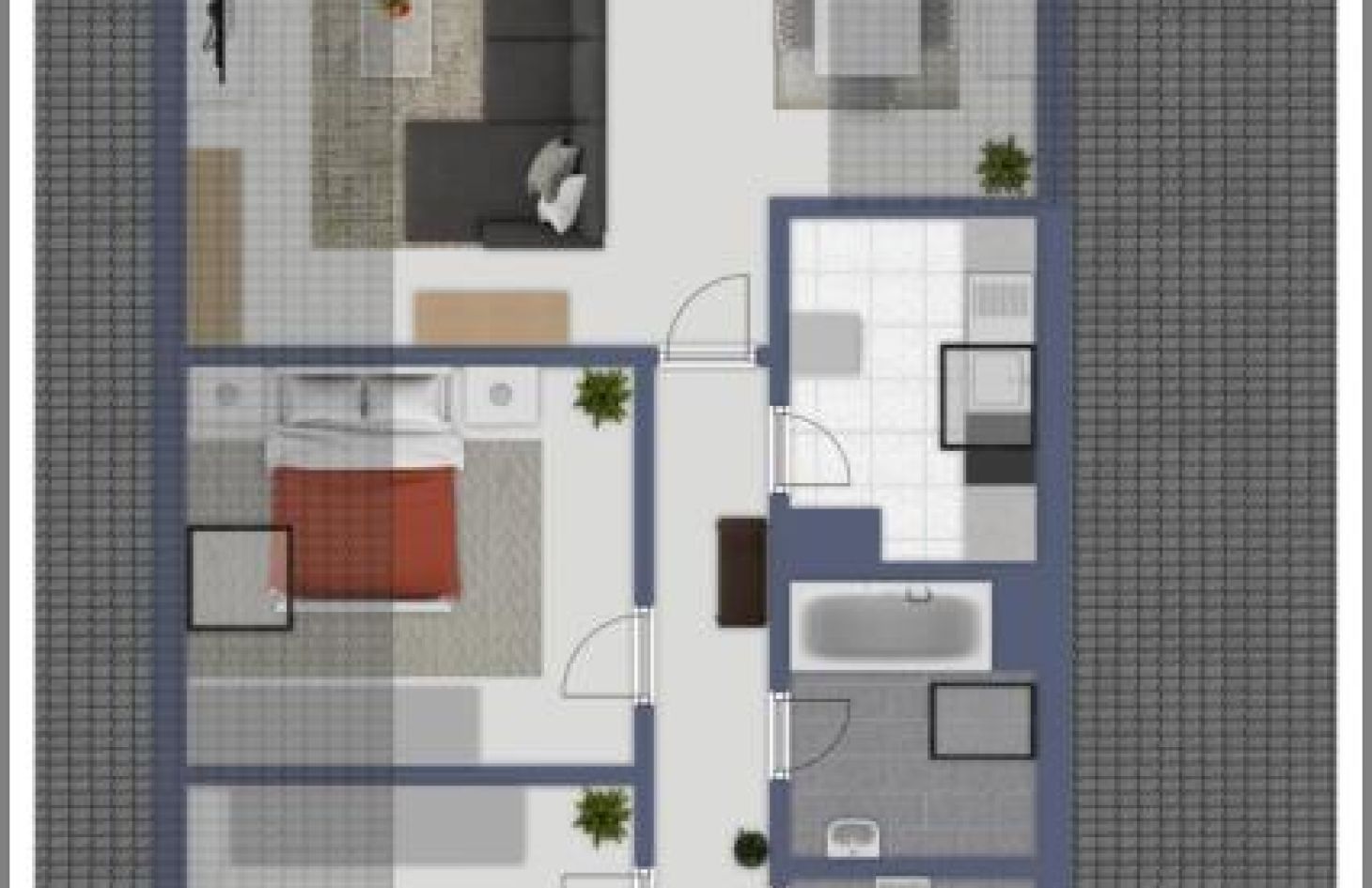 Dachgeschoss von Gepflegtes, großes Dreifamilienhaus! Überwiegend leer in schöner Wohnlage! in Bühl-Vimbuch bei Dhonau Immobilien-Makler Ortenau