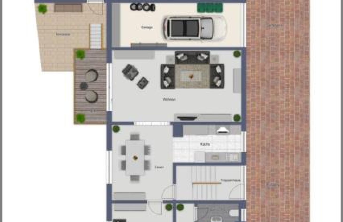 Aussenbereich von Für Anleger und Selbstnutzer! Gepflegtes Dreifamilienhaus bereit zur Neu-Vermietung! in Baden-Baden Varnhalt bei Dhonau Immobilien-Makler Ortenau