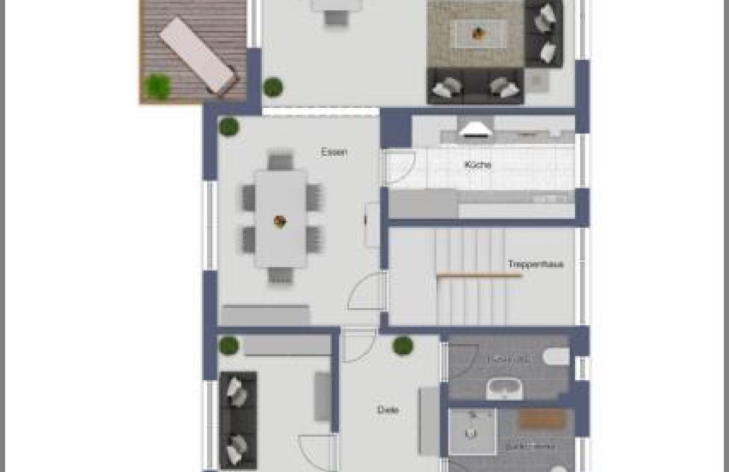 Obergeschoss von Für Anleger und Selbstnutzer! Gepflegtes Dreifamilienhaus bereit zur Neu-Vermietung! in Baden-Baden Varnhalt bei Dhonau Immobilien-Makler Ortenau