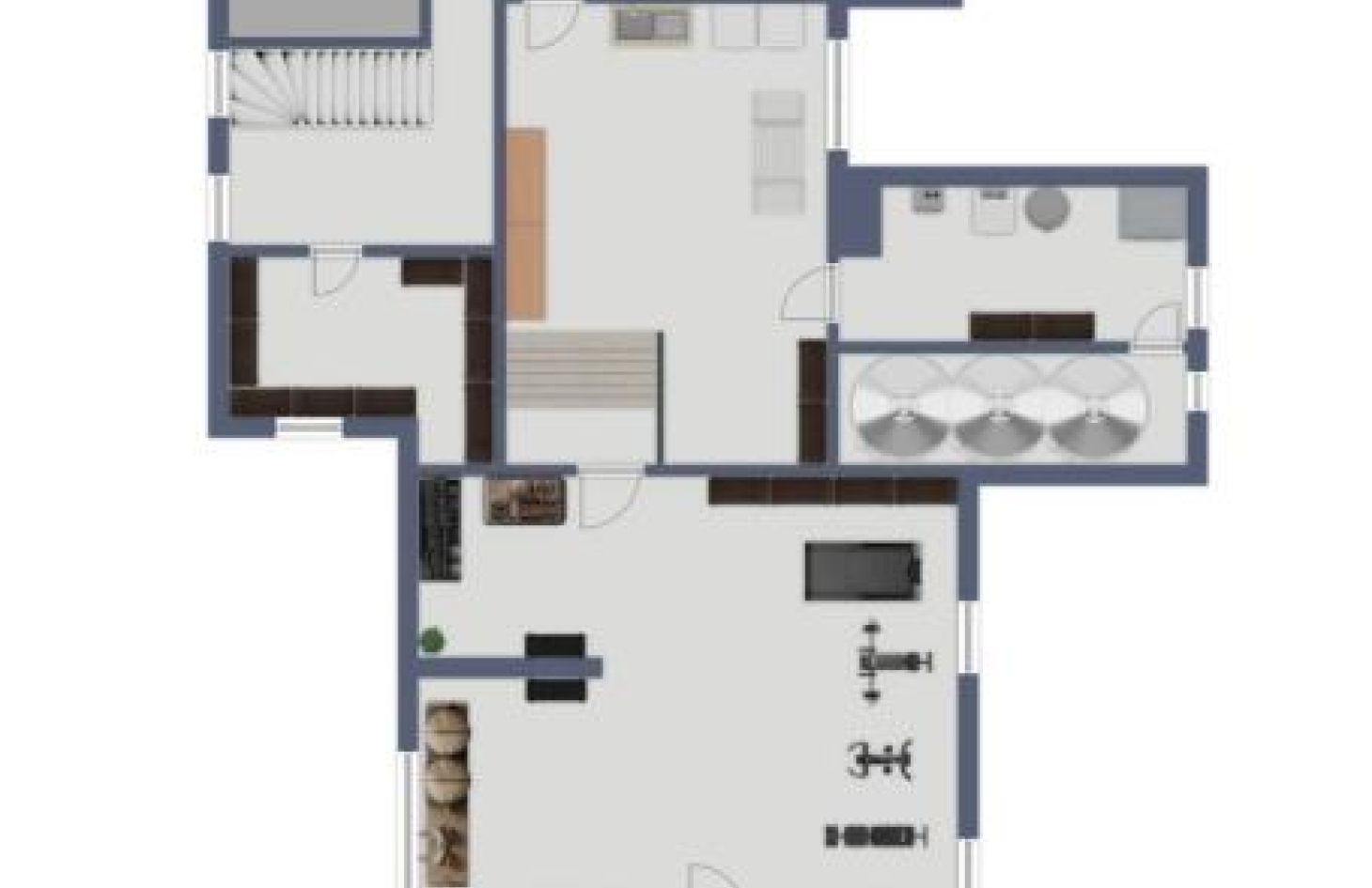Nutzfläche im Kellergeschoss von Exklusives EFH! Ein Raumwunder als doppelter Bungalow plus TG! in Achern bei Dhonau Immobilien-Makler Ortenau