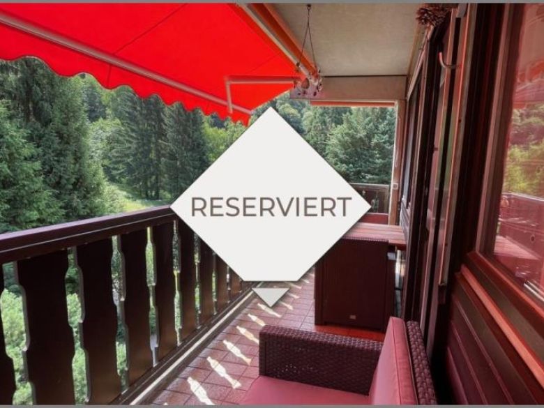 reserviert von Gemütliches, möbliertes Ferien-/Apartment mit Balkon im Gaishöllpark in Sasbachwalden bei Dhonau Immobilien-Makler Ortenau