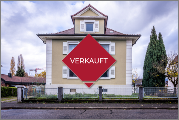 verkauft von Bürgerhaus-Villa 1928. Charmantes Ein- bis Zweifamilienhaus mit tollem Grundstück. in Achern bei Dhonau Immobilien-Markler Ortenau