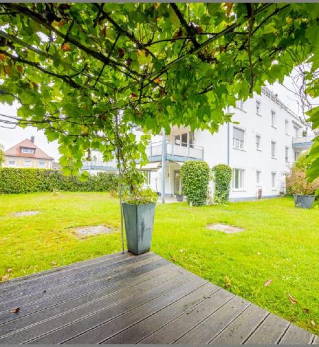 3 Zimmer - großer Garten von Genial! Schicke 3-Zimmer-Stadtwohnung im EG mit großem Garten, Tiefgarage, Aufzug in Achern Stadt bei Dhonau Immobilien-Makler Ortenau