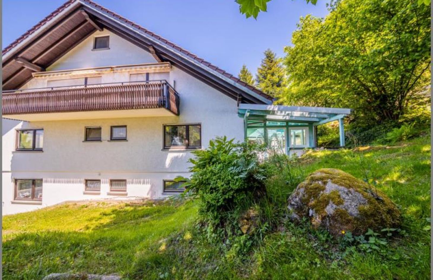 EG-Wohnung mit Wintergarten von 2-in-1-Ferien-/Eigentumswohnung mit Wintergarten, Garage und herrlicher Aussicht! in Sasbachwalden bei Dhonau Immobilien-Makler Ortenau