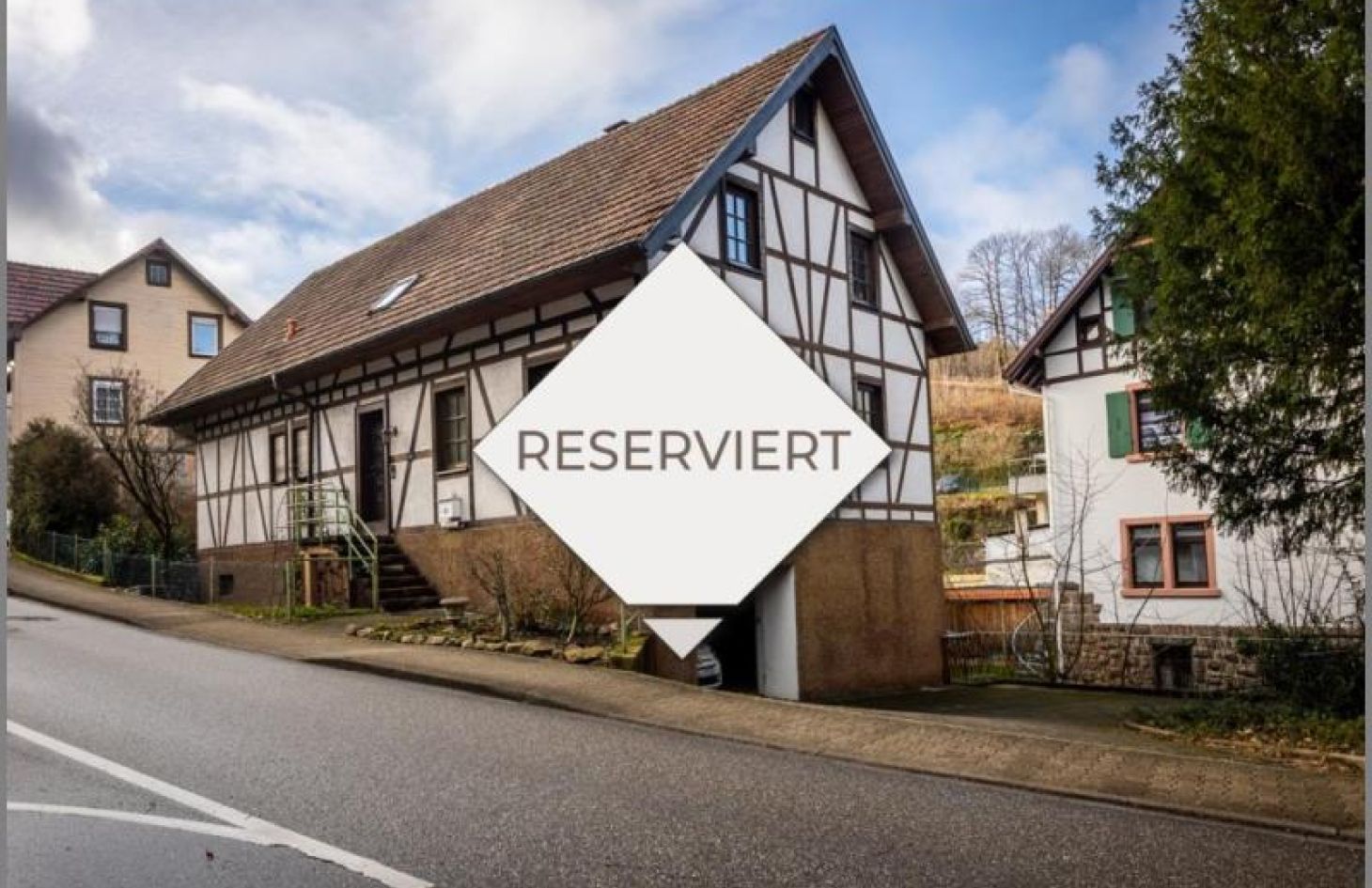 reserviert von Einfamilienhaus "Alte Schmiede" am Sandbach in Bühlertal bei Dhonau Immobilien-Makler Ortenau