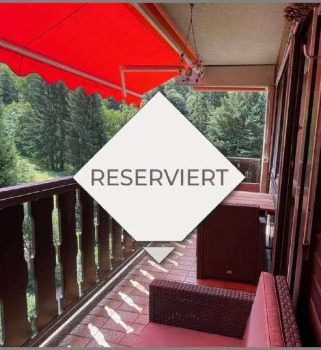 reserviert von Gemütliches, möbliertes Ferien-/Apartment mit Balkon im Gaishöllpark in Sasbachwalden bei Dhonau Immobilien-Makler Ortenau