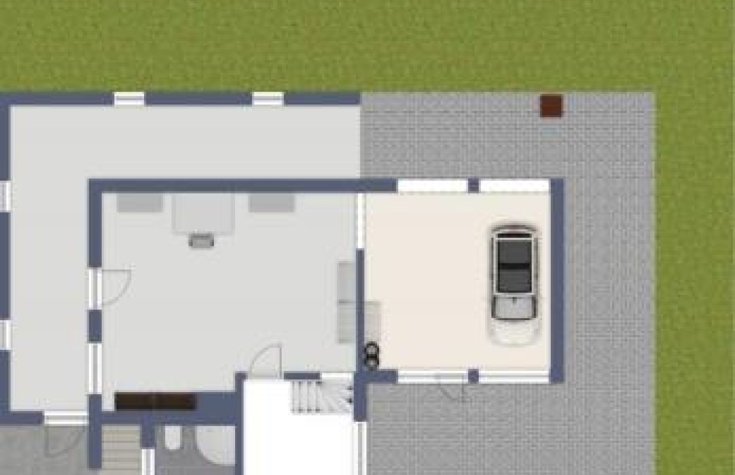 Skizze Anwesen von Ein- bis Zweifamilienhaus mit massivem Öko-Anbau - Ausbauoption plus extra Grundstück! in Kappelrodeck bei Dhonau Immobilien-Makler Ortenau