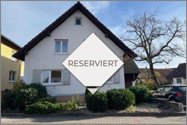 reserviert von Schnuckeliges freistehendes Einfamilienhaus zur Miete in Achern-Gamshurst bei Dhonau Immobilien-Makler Ortenau