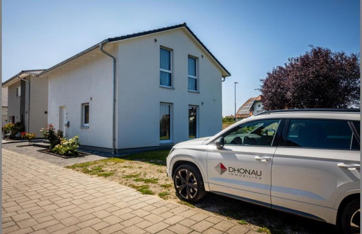 Ostansicht von Modernes Einfamilienhaus 2016 mit 4 Schlafzimmern und tollem Grundstück in Rheinau-Rheinbischofsheim bei Dhonau Immobilien-Makler Ortenau