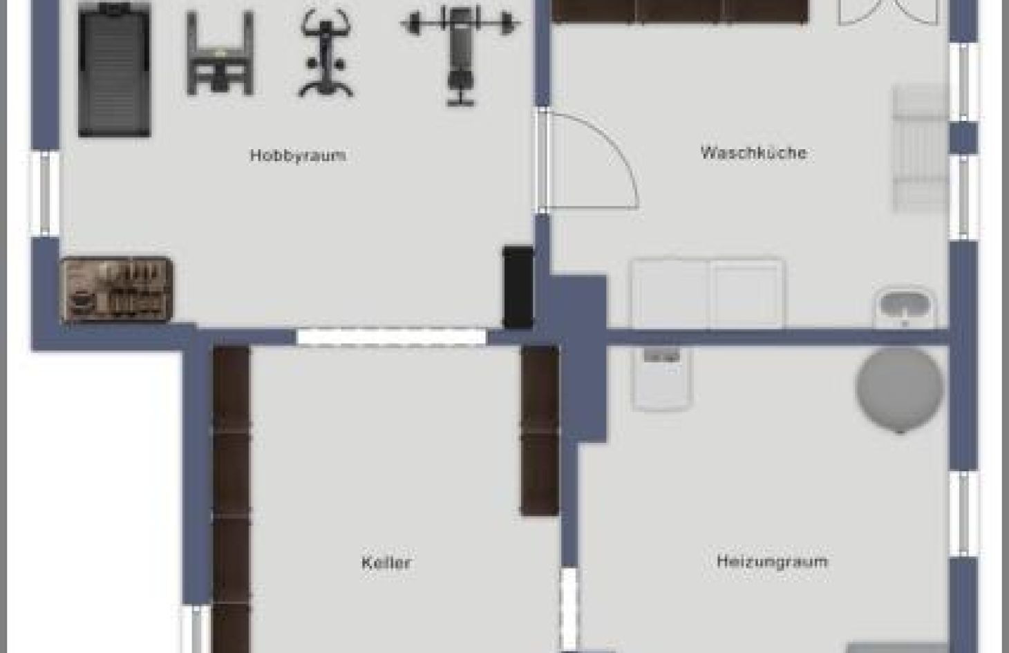 Kellergeschoss von Flair zum Verlieben! Sehr schönes, modernisiertes Einfamilienhaus mit Garten und Garagengebäude  in Achern-Önsbach bei Dhonau Immobilien-Makler Ortenau