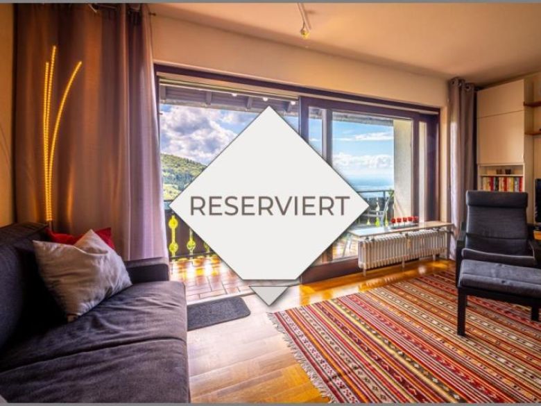 reserviert von Schicke, möblierte 1-Zimmer-Ferien-/Wohnung mit fantastischem Ausblick in Sasbachwalden bei Dhonau Immobilien-Makler Ortenau