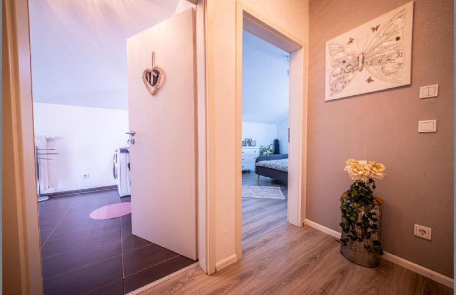 Diele DG von Modernes Einfamilienhaus 2016 mit 4 Schlafzimmern und tollem Grundstück in Rheinau-Rheinbischofsheim bei Dhonau Immobilien-Makler Ortenau