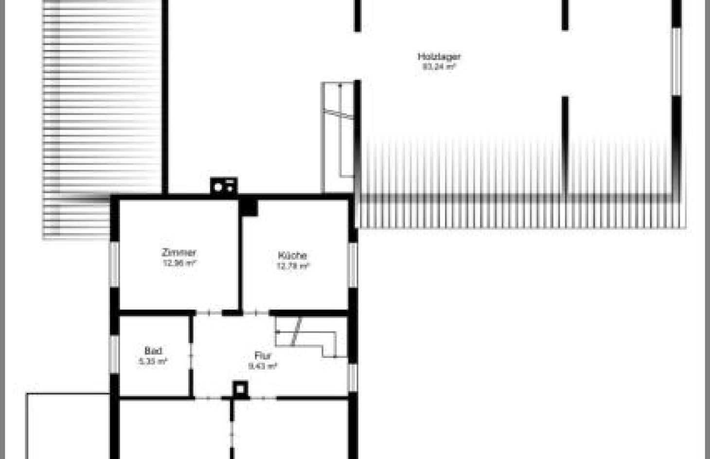 Wohnhaus und Anbau OG von Ein- bis Zweifamilienhaus mit massivem Öko-Anbau - Ausbauoption plus extra Grundstück! in Kappelrodeck bei Dhonau Immobilien-Makler Ortenau