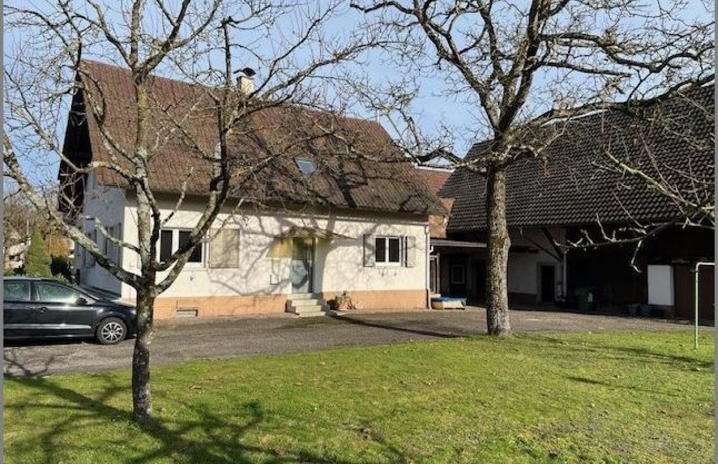 Garten von Schnuckeliges freistehendes Einfamilienhaus zur Miete in Achern-Gamshurst bei Dhonau Immobilien-Makler Ortenau