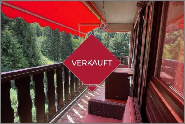 verkauft von Gemütliches, möbliertes Ferien-/Apartment mit Balkon im Gaishöllpark in Sasbachwalden bei Dhonau Immobilien-Makler Ortenau