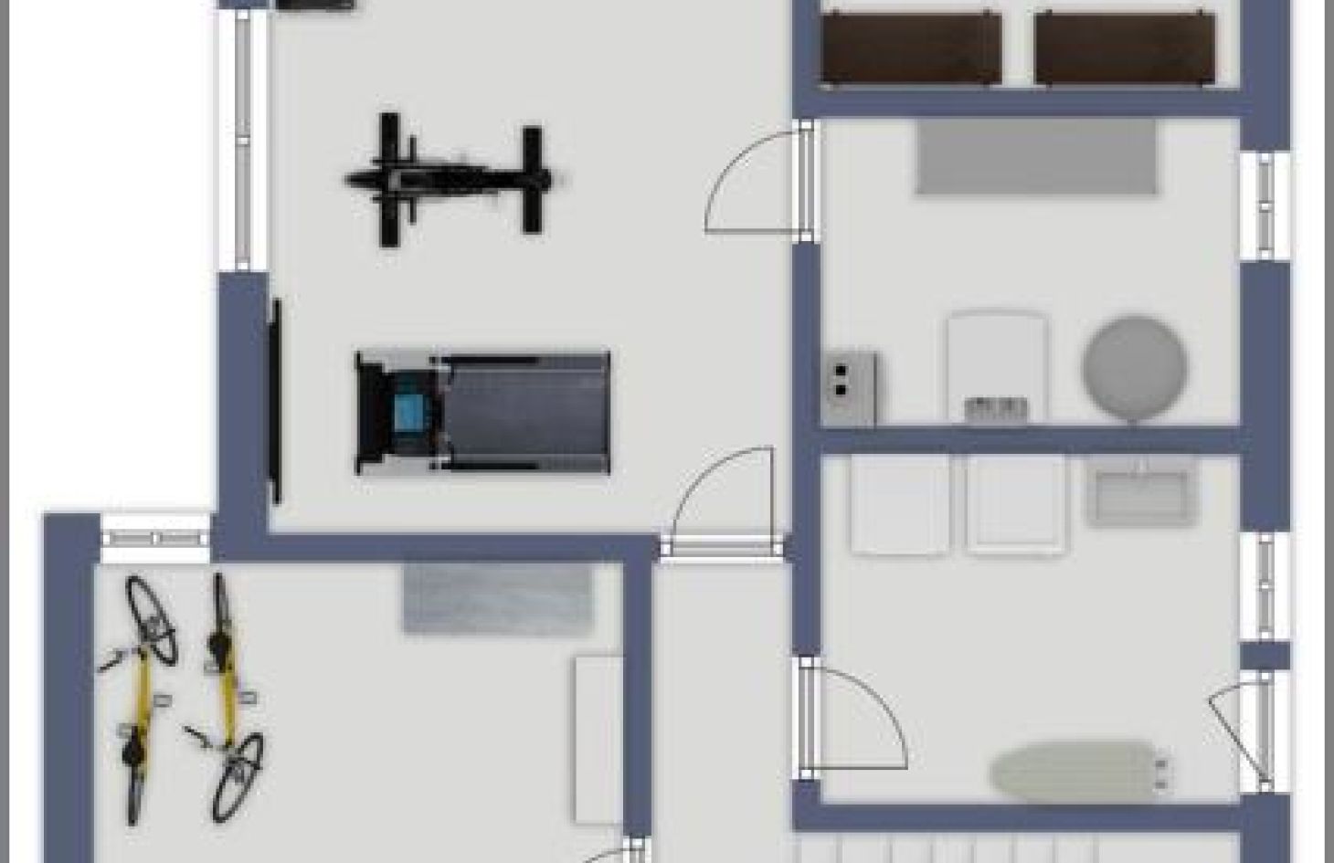 Kellergeschoss von Geräumiges Einfamilienhaus - tolle Wohnlage! Hobbyräume, Doppelgarage, Balkone, großes Grundstück. in Sinzheim bei Dhonau Immobilien-Makler Ortenau