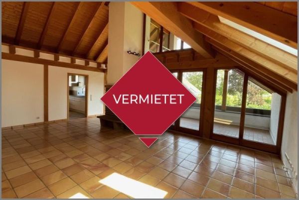 vermietet von Attraktive 4-Zimmer-Maisonette mit EBK, Loggia & Stellplätzen in ruhiger Feldrandlage in Lichtenau bei Dhonau Immobilien-Makler Ortenau