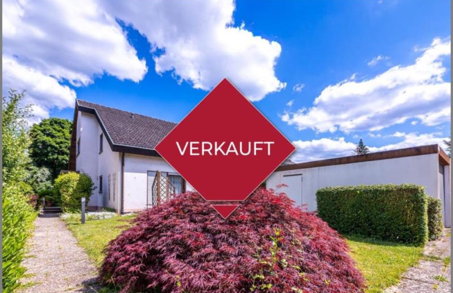 verkauft von Sehr schöne DG-Eigentumswohnung mit Kamin, Loggia, Garten, Garage in Achern bei Dhonau Immobilien-Makler Ortenau
